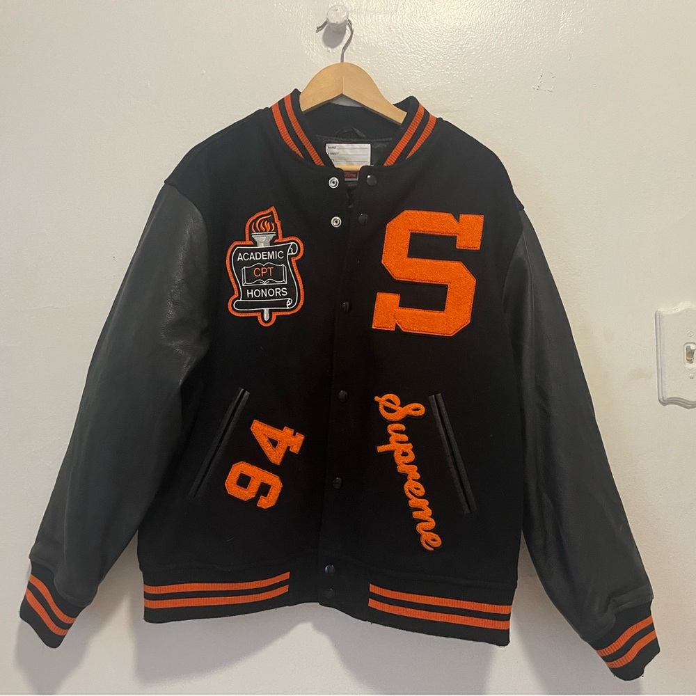 Supreme Black Quilted Jacket